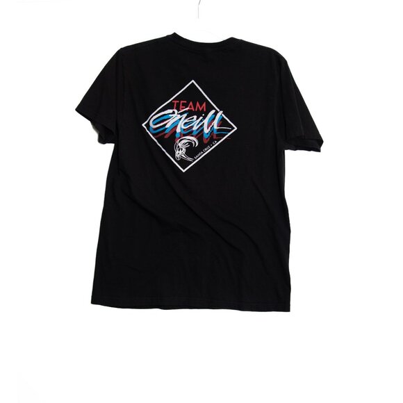 ONeill Team O'Neil Black T-Shirt Standard Fit Santa Cruz CA M - Picture 6 of 10